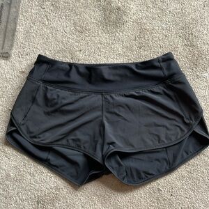 Speed Up Low-Rise Lined Short 2.5” Black Size 4